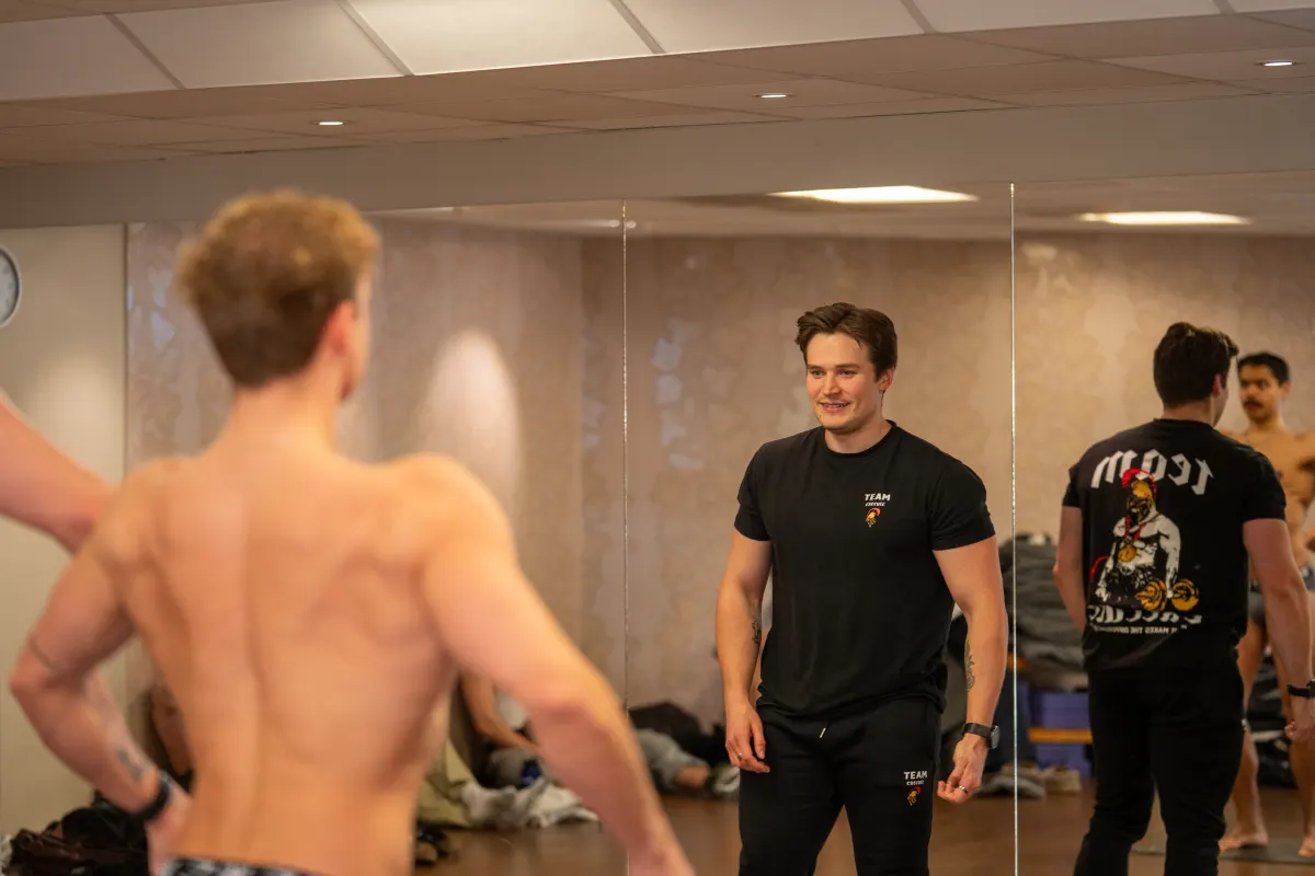 Posing-trening · individuell tilbakemelding
